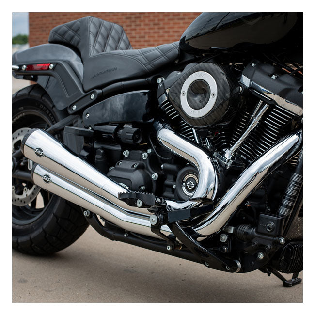 S&S Carbon Teardrop Air Cleaner Kit – 2018–2024 Softail; 2017–2025…