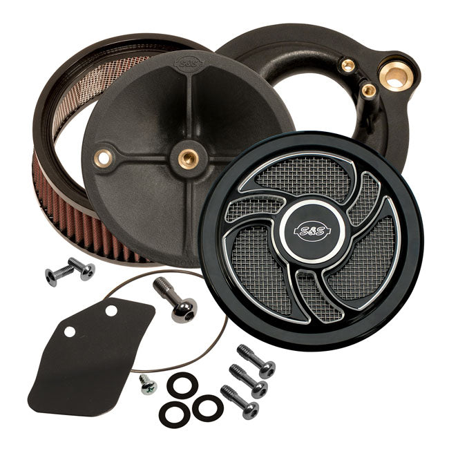 S&S Torker Air Cleaner Kit Black – 2018–2024 Softail; 2017–2025…