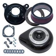 S&S Carbon Teardrop Air Cleaner Kit – 2000–2015 Softail; 1999–2017 Dyna…