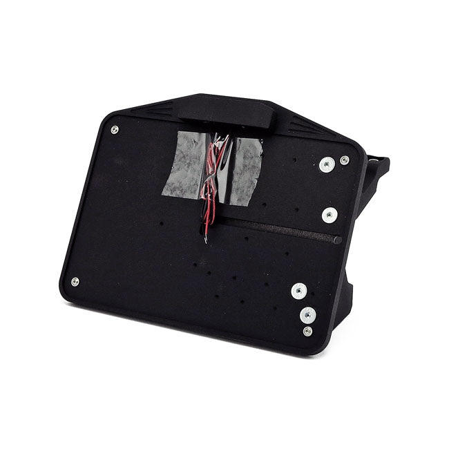 Cpv Licence Plate Bracket Kit Swing. Black. EU – 2019–2020 Softail Fxdrs
