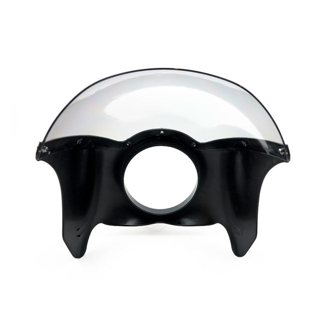 MCS Cafe Racer Style Mini Fairing. Black