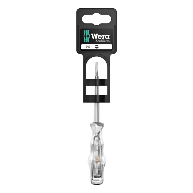 Wera Single-Pole Voltage Tester – Used for Voltage Testing with Slotted…