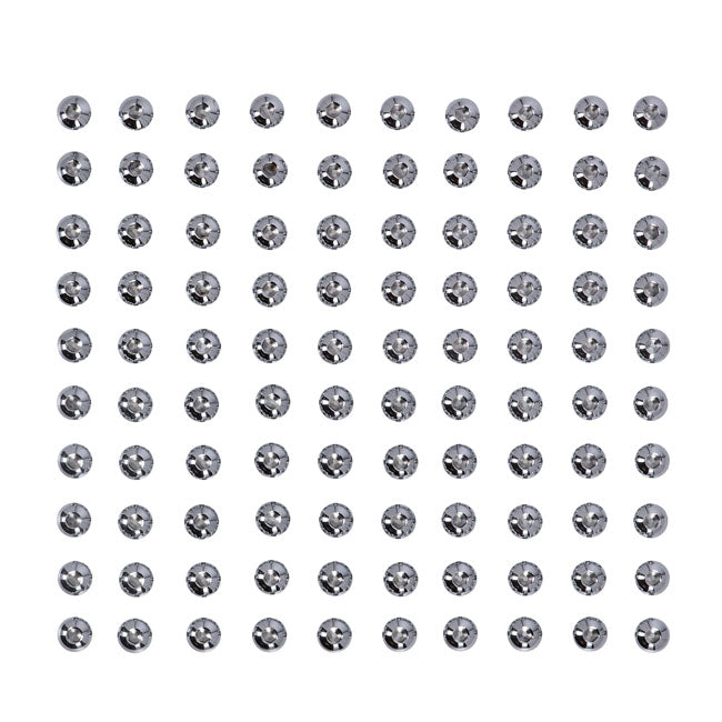 Gardner-Westcott Gw 1/2-20 x 3/8 Buttonhead Bolt Chrome