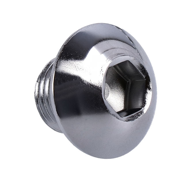 Gardner-Westcott Gw 1/2-20 x 3/8 Buttonhead Bolt Chrome