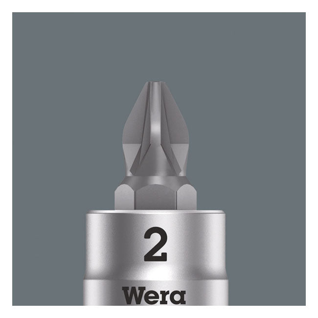 Wera Zyklop 1/4" Pozidriv Socket Bit – Pozidriv Bolts/Screws