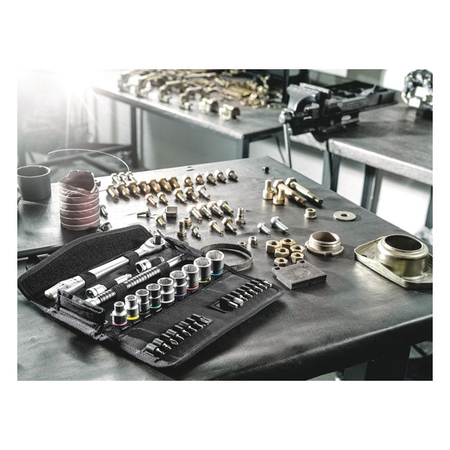 Wera Zyklop Metal Ratchet Switch Kit 3/8" Drive - US Sizes – Torx®; Hex Head (Allen Heads); Phillips…