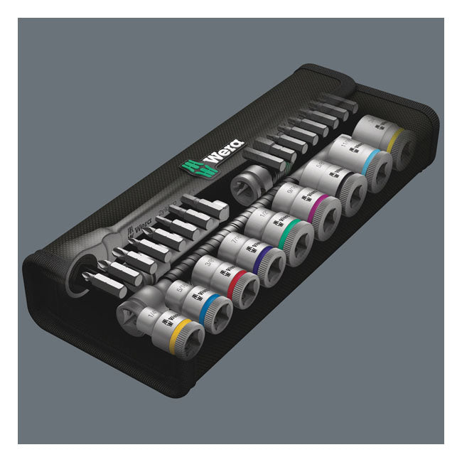 Wera Zyklop Metal Ratchet Switch Kit 3/8" Drive - US Sizes – Torx®; Hex Head (Allen Heads); Phillips…