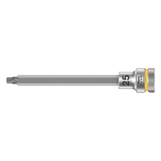 Wera Zyklop 3/8" Torx® Socket Bit Tx25 with Holding Function – Torx® Bolts/Screws