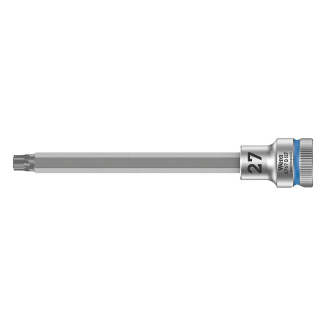 Wera Zyklop 3/8" Torx® Socket Bit Tx27 with Holding Function – Torx® Bolts/Screws
