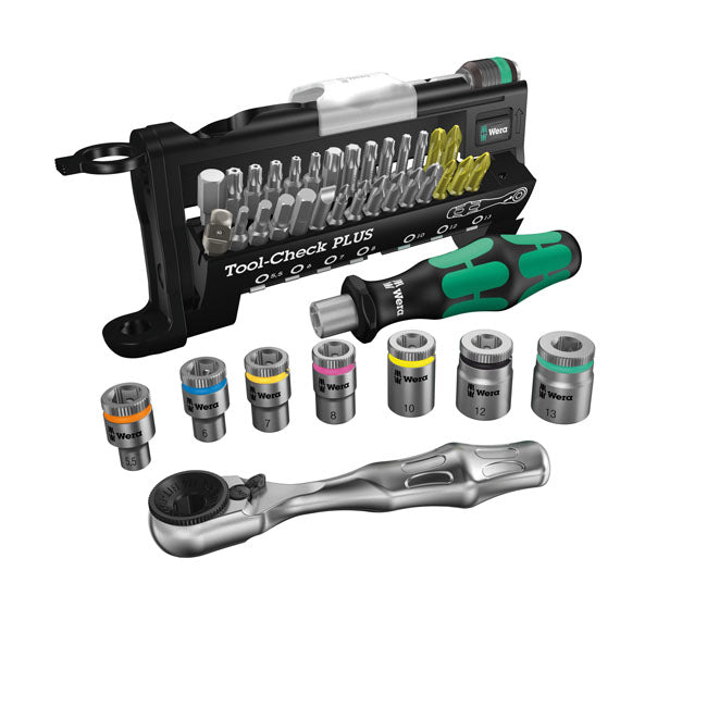 Wera Tool-Check Plus 1/4" Drive - Metric Sizes – Phillips; Pozidriv; Torx®; Slotted and…