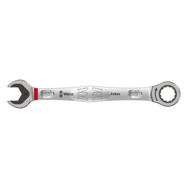 Wera Ratcheting Wrench Open/ Box End 17 mm Joker - Metric – 17 mm Bolts and Nuts