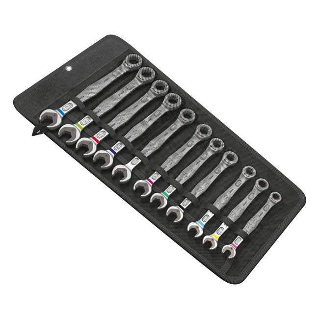 Wera Ratcheting Wrench Set Joker Open/ Box End - Metric – 8-19 mm Bolts and Nuts