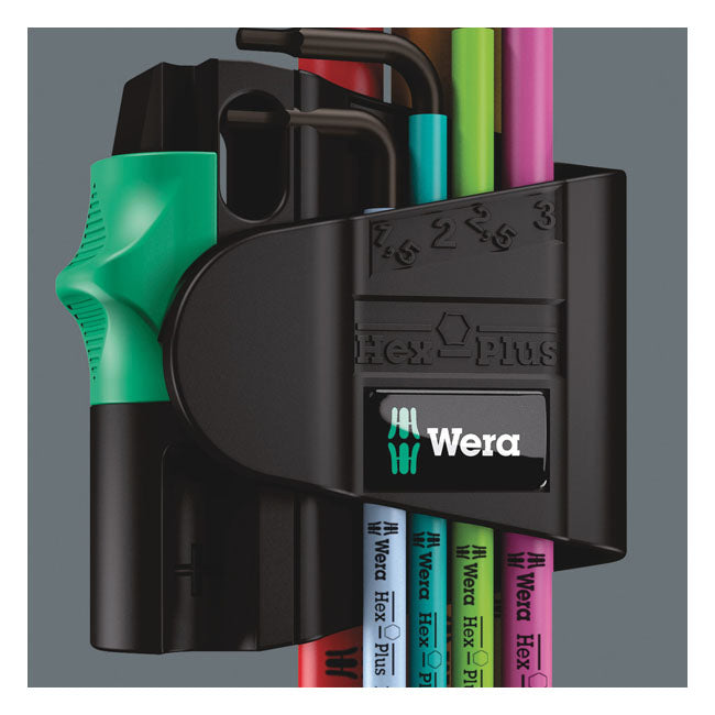 Wera Hex Key Set Multicolor Magnet - Metric – 1.5; 2.0; 2.5; 3.0; 4.0; 5.0; 6.0 Socket Head…