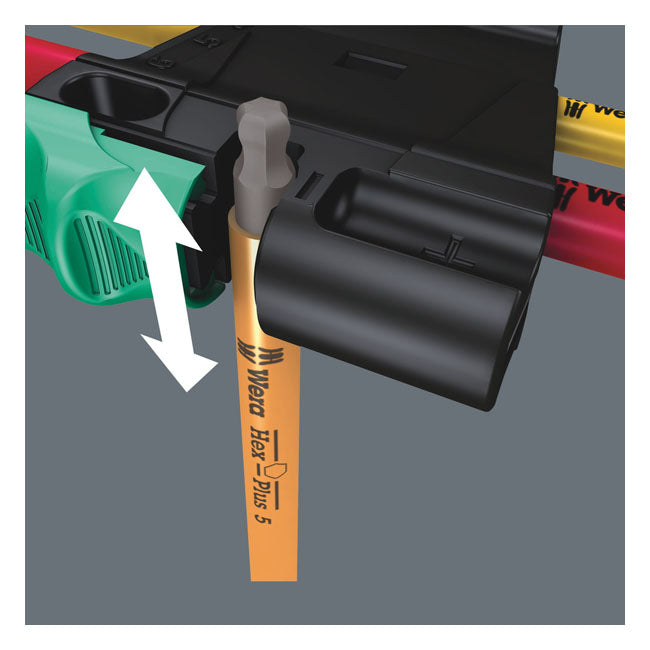 Wera Hex Key Set Multicolor Magnet - Metric – 1.5; 2.0; 2.5; 3.0; 4.0; 5.0; 6.0 Socket Head…