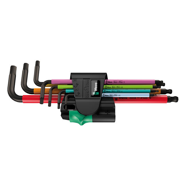 Wera Hex Key Set Multicolor Magnet - Metric – 1.5; 2.0; 2.5; 3.0; 4.0; 5.0; 6.0 Socket Head…