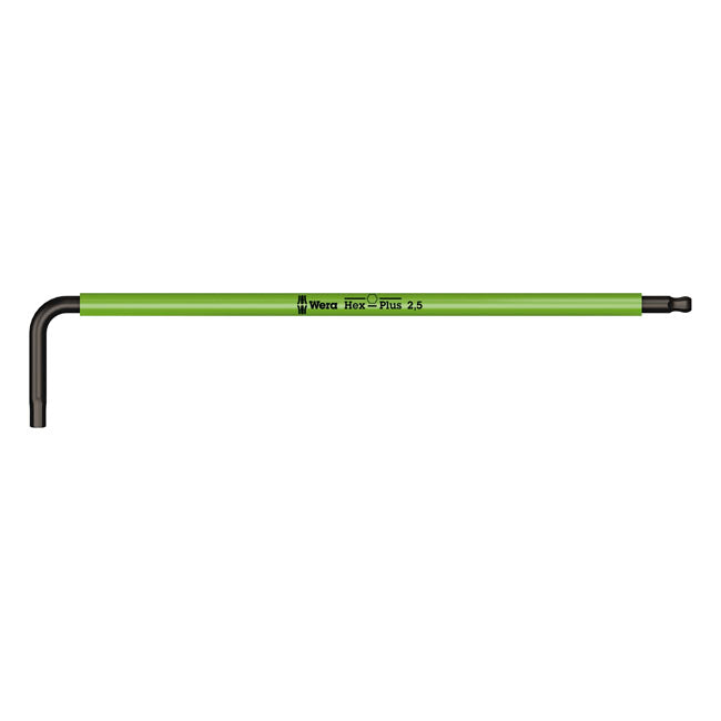 Wera Hex Key Multicolor Bright Green - Metric 2.5 – 2.5 mm Socket Head Bolts