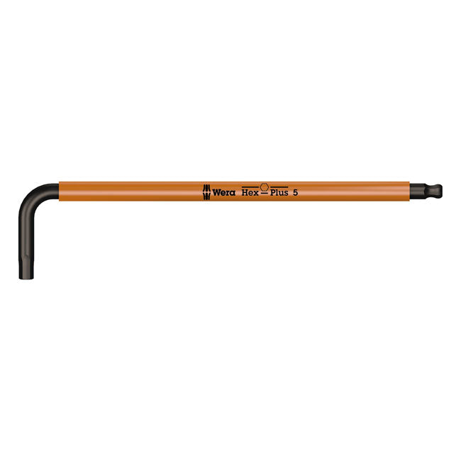 Wera Hex Key Multicolor Bright Orange - Metric 5.0 – 5.0 mm Socket Head Bolts
