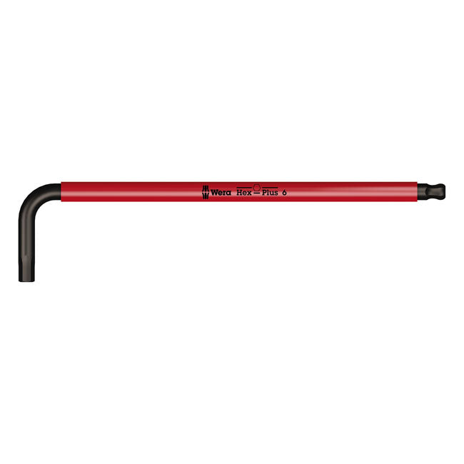 Wera Hex Key Multicolor Red - Metric 6.0 – 6.0 mm Socket Head Bolts