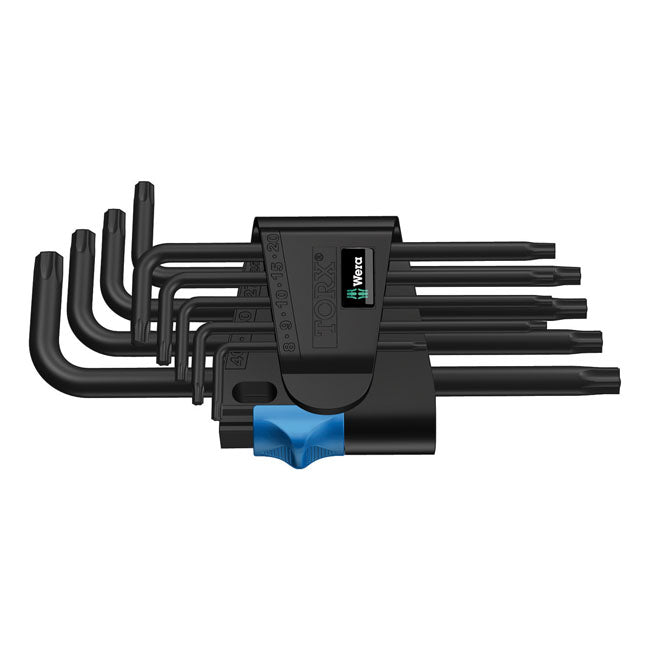 Wera Torx® Key Set Blacklaser – Tx8; Tx9; Tx10; Tx15; Tx20; Tx25; Tx27…