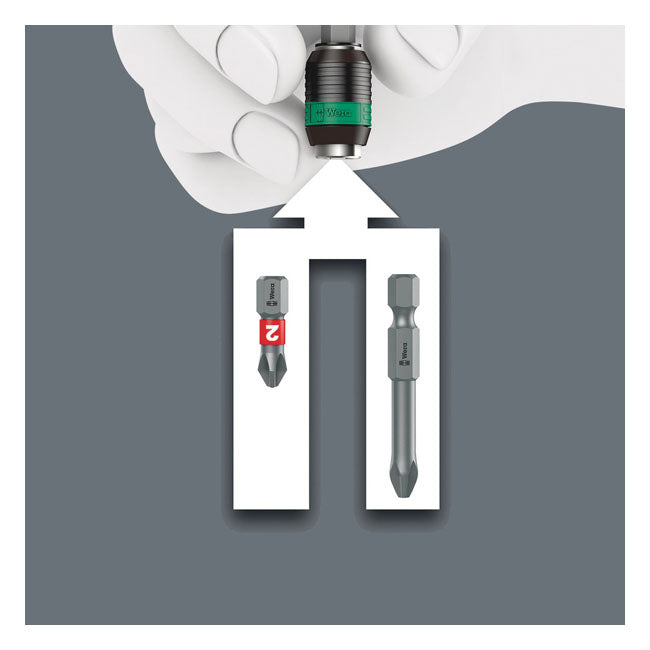 Wera Bits, L-Keys & Handle Kit Kraftform Kompakt – Phillips; Pozidriv; Slotted; Torx®…