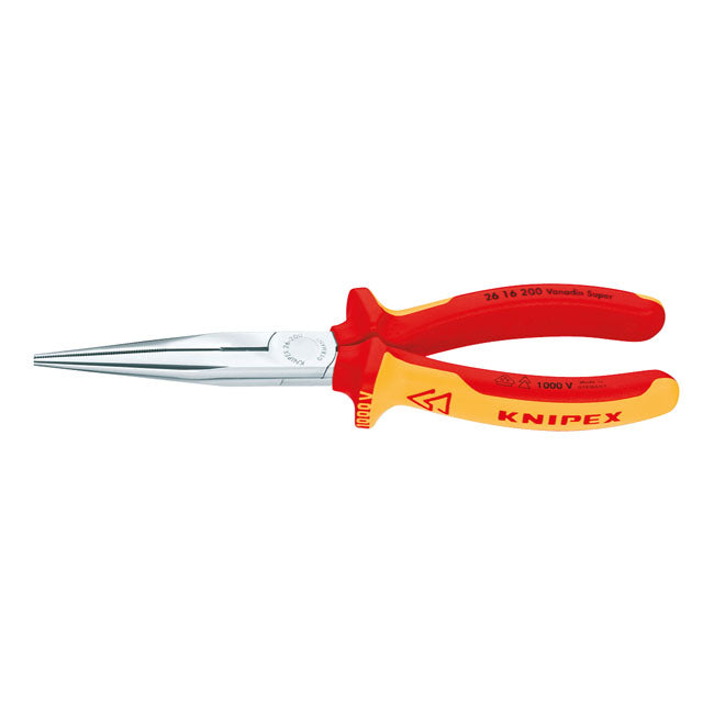 Knipex Snipe Nose Pliers with Side Cutter 200 mm Vde – Universal