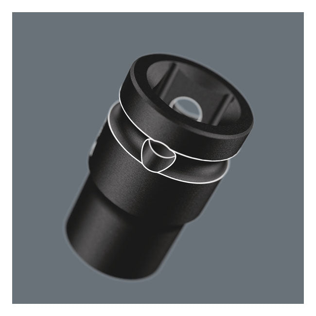 Wera Impaktor 1/2" Socket Size 16 – 1/2" Drive