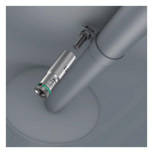 Wera Deep Socket Size 13 mm – 1/4" Drive