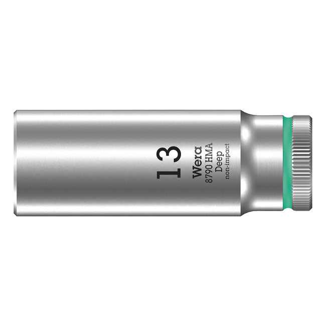 Wera Deep Socket Size 13 mm – 1/4" Drive