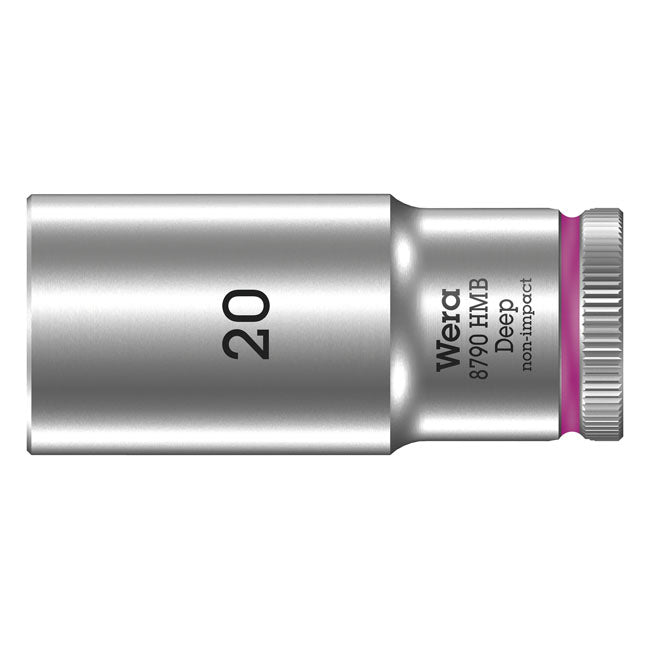 Wera Deep Socket Size 20 mm – 3/8" Drive
