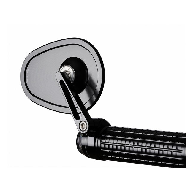 Motogadget Mo.view Cruise Glassless Mirror Black – for 22 mm and 1 inch Handlebar