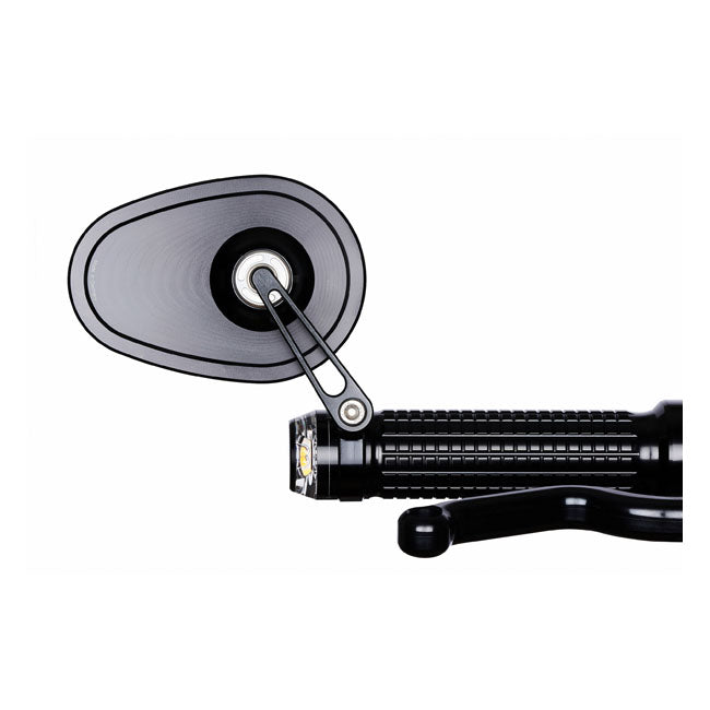 Motogadget Mo.view Cruise Glassless Mirror Black – for 22 mm and 1 inch Handlebar