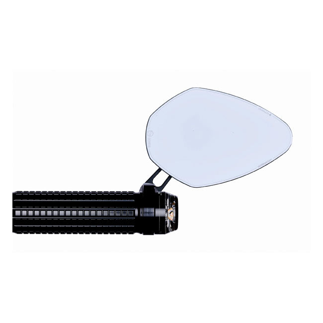 Motogadget Mo.view Pace Glassless Mirror Black – for 22 mm and 1 inch Handlebar