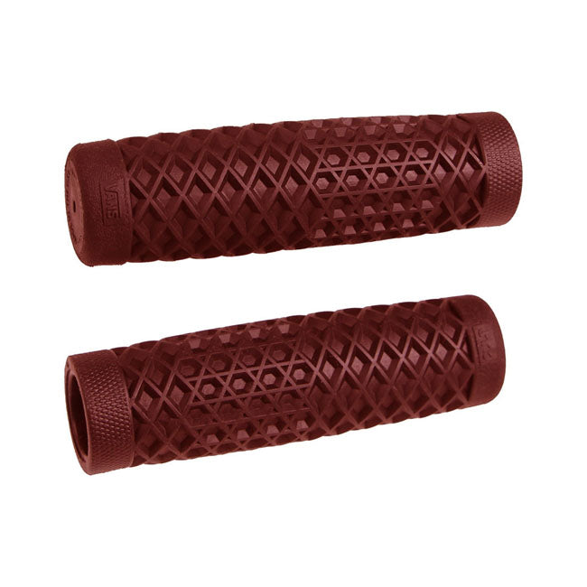 Odi Vans/Cult, Waffle Grips 7/8'''' (22 mm), Oxblood – for 7/8" (22 mm) Handlebars