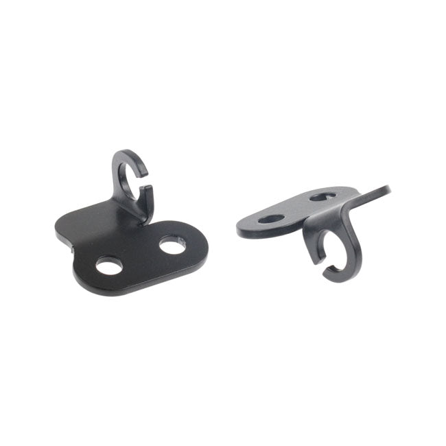 Cult-Werk Front Turn Signal Brackets. Black – 2019–2020 Softail Fxdrs 114