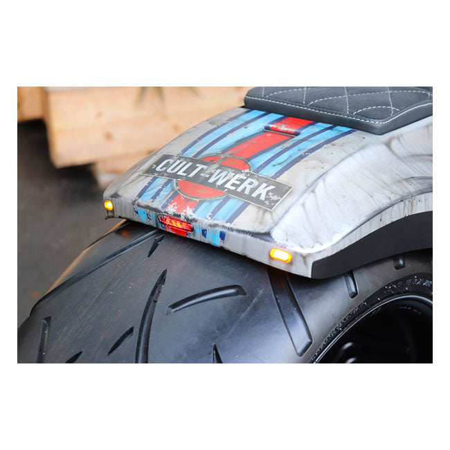 Cult-Werk Softail Wide Fender Kit ''Racing''. 2-Up Seat – 2013–2017 FXSB