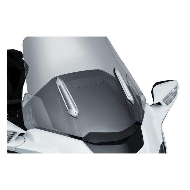 Kuryakyn Omni Windshield Accents, Chrome – Honda: 2018–2020 Gold Wing