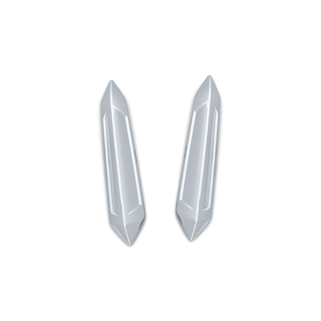 Kuryakyn Omni Windshield Accents, Chrome – Honda: 2018–2020 Gold Wing