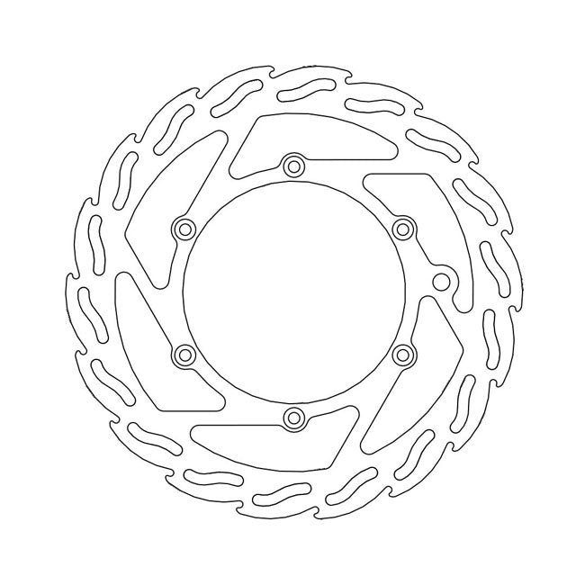 Moto-Master Flame Series Fixed Brake Rotor – KTM: 2001-2004 625 LC4 SC