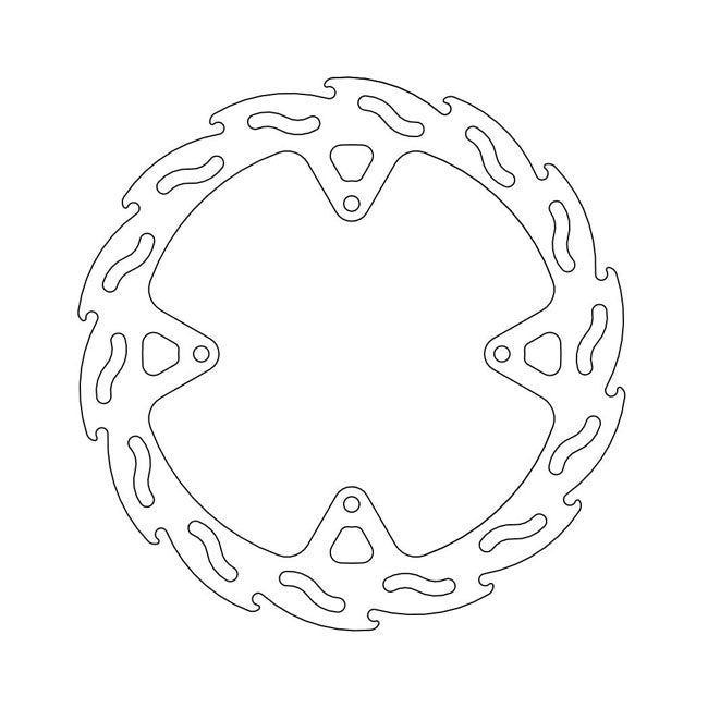 Moto-Master Flame Series Brake Rotor – Rear: KTM: 2015-Up Freeride E-SM
