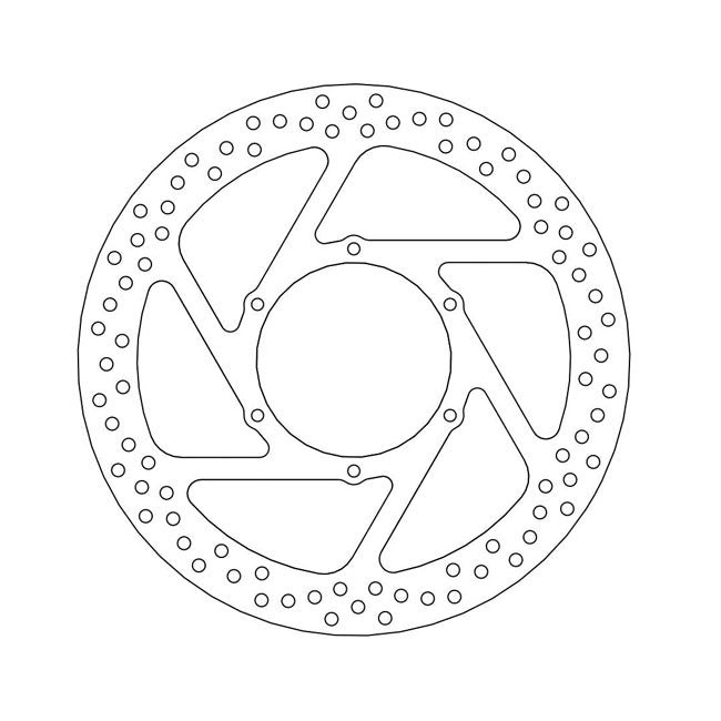 Moto-Master Halo Series Fixed Brake Rotor – Front Left: APRILIA: 1989–1990 Pegaso…
