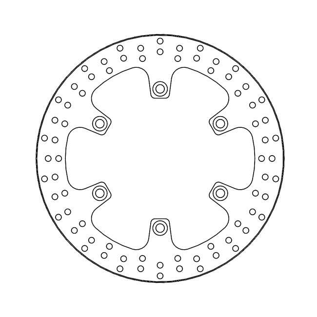 Moto-Master Halo Series Fixed Brake Rotor – Front Left: HONDA: 1992–2001 CB 750…