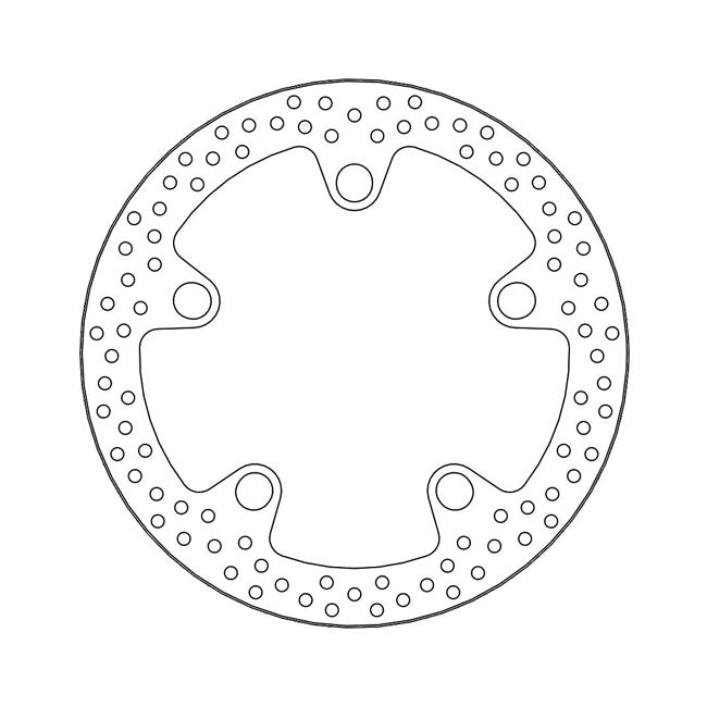 Moto-Master Halo Series Fixed Brake Rotor – Front Left: HONDA: 14 CB 1100 EX (Cast…