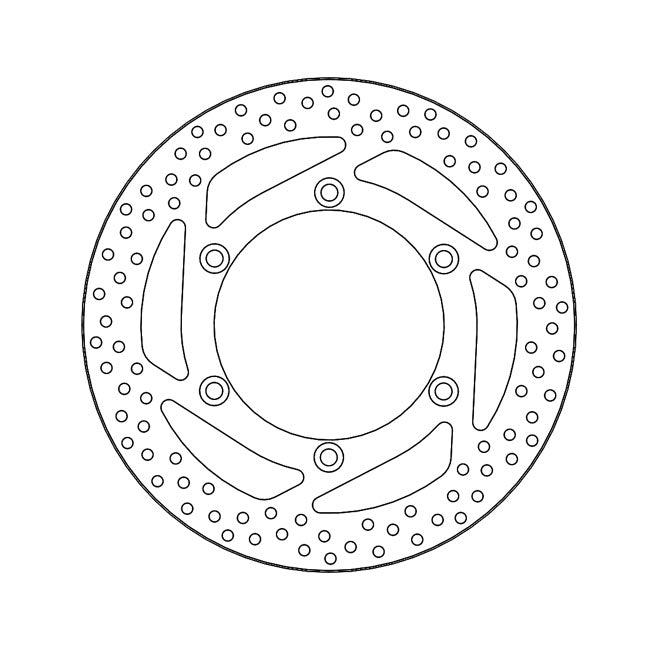 Moto-Master Halo Series Fixed Brake Rotor – Front Left: TRIUMPH: 2001–2006…