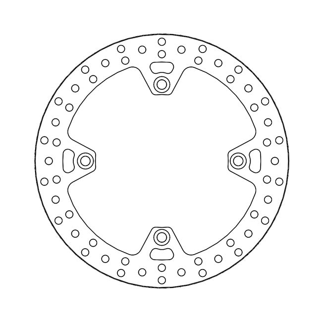 Moto-Master Halo Series Fixed Brake Rotor – Front Left: HONDA: 1990–2003 XRV 750 R…