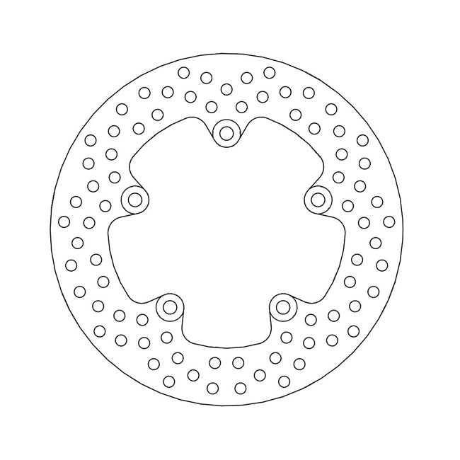 Moto-Master Halo Series Brake Rotor – Rear: APRILIA: 09 Mana 850 GT; 2007–2009…