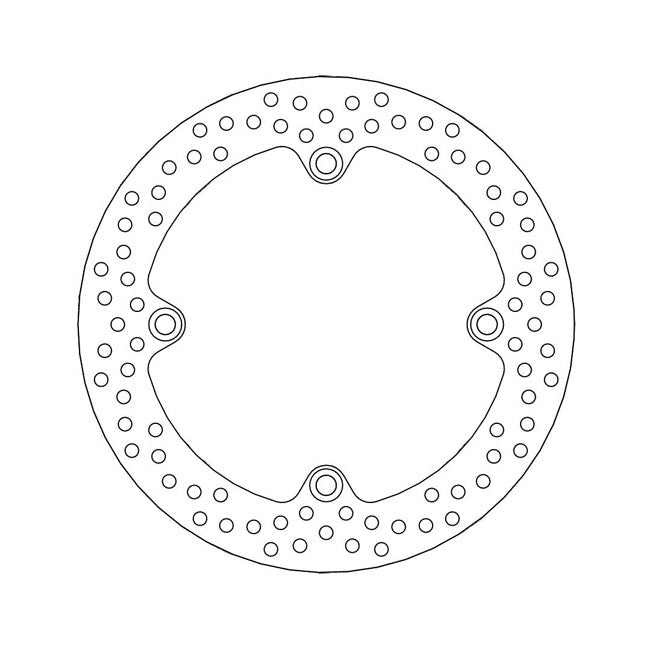 Moto-Master Halo Series Brake Rotor – Rear: HONDA: 1999–2002 XL 1000 Varadero…