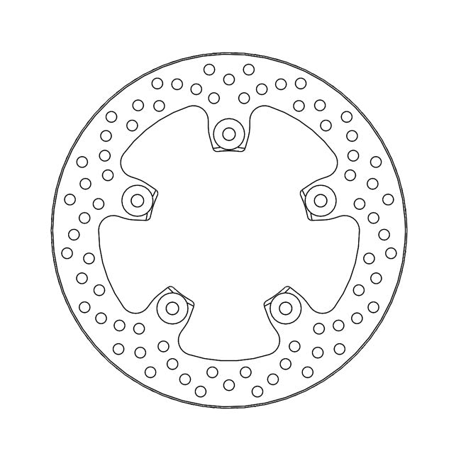 Moto-Master Halo Series Brake Rotor – Rear: KTM: 12; 2013–2019 690 Duke (ABS)…