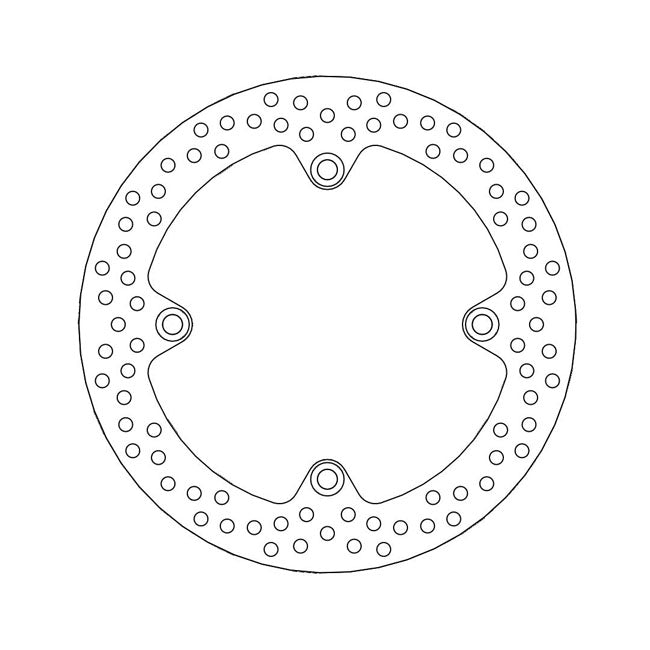 Moto-Master Halo Series Brake Rotor – Rear: KAWASAKI: 2004–2007 KLV 1000 Rear:…