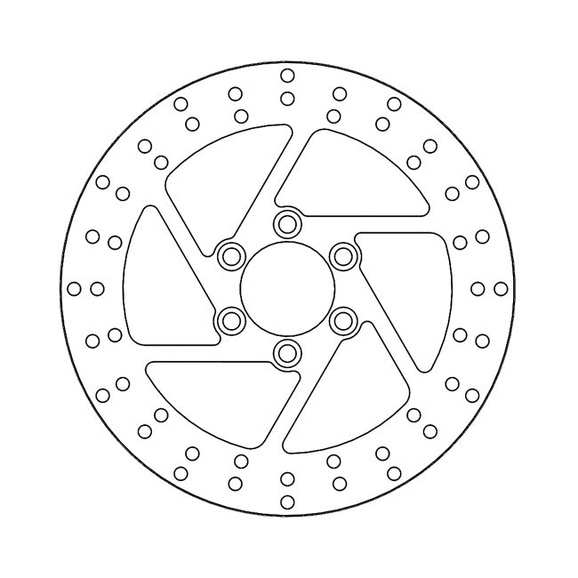 Moto-Master Halo Series Brake Rotor – Rear: SUZUKI: 87; 1988–2004 VS 1400…