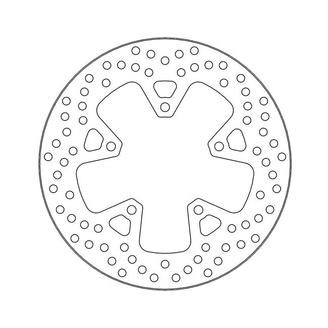 Moto-Master Halo Series Brake Rotor – Rear: KTM: 2016–2022 1290 Superduke GT…